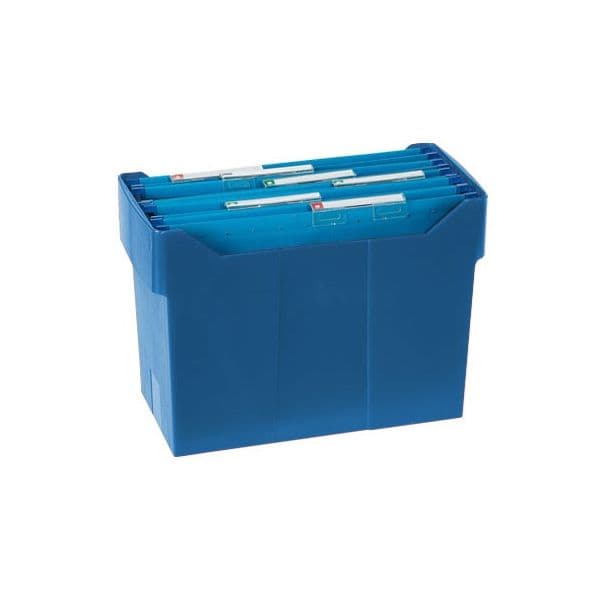 Archivo 2000 Suporte de Secretaria p/ Capas Arquivo Suspenso Azul p/A4 Capacidade 20 Capas - OFF046720CE
