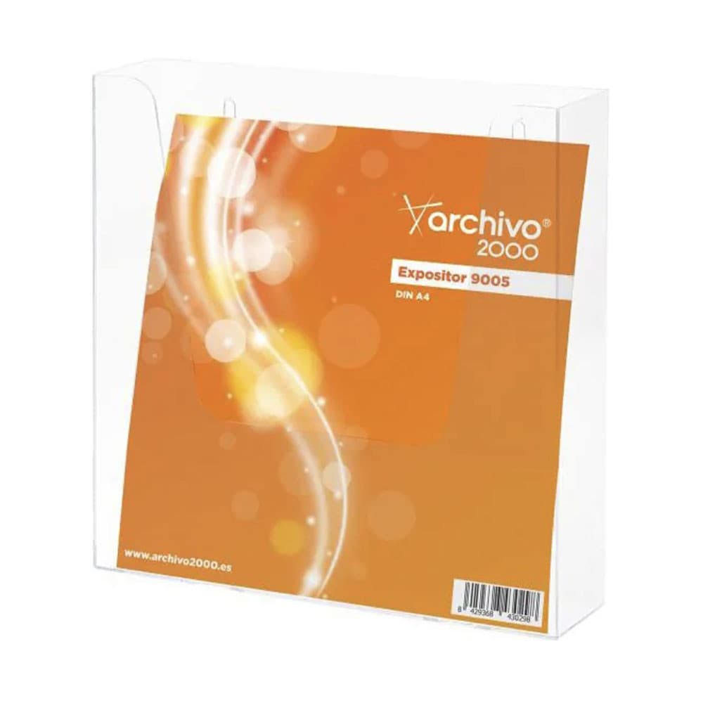 Archivo 2000 9005 CS TP carteira/caixa para cartões/porta-documentos de viagem Transparente