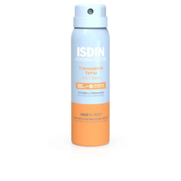 Protetor Solar Isdin Wet Skin Spray Transparente SPF50 100ml