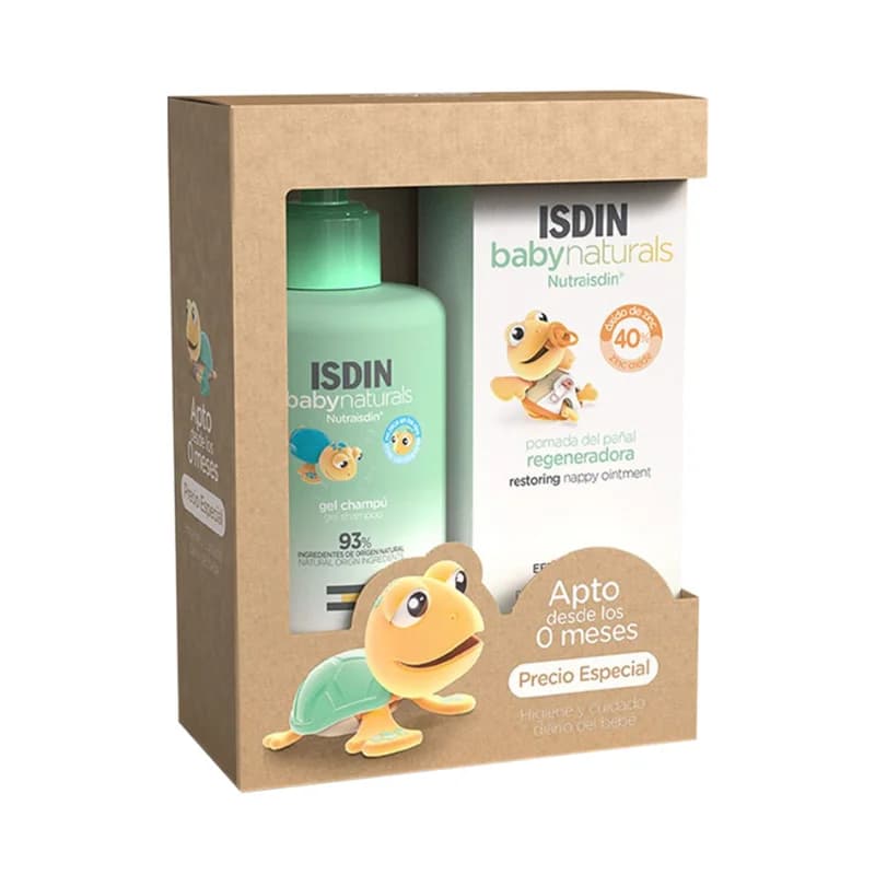 Isdin Baby Naturals Pomada ZN40 100ml + Gel Champo 200ml