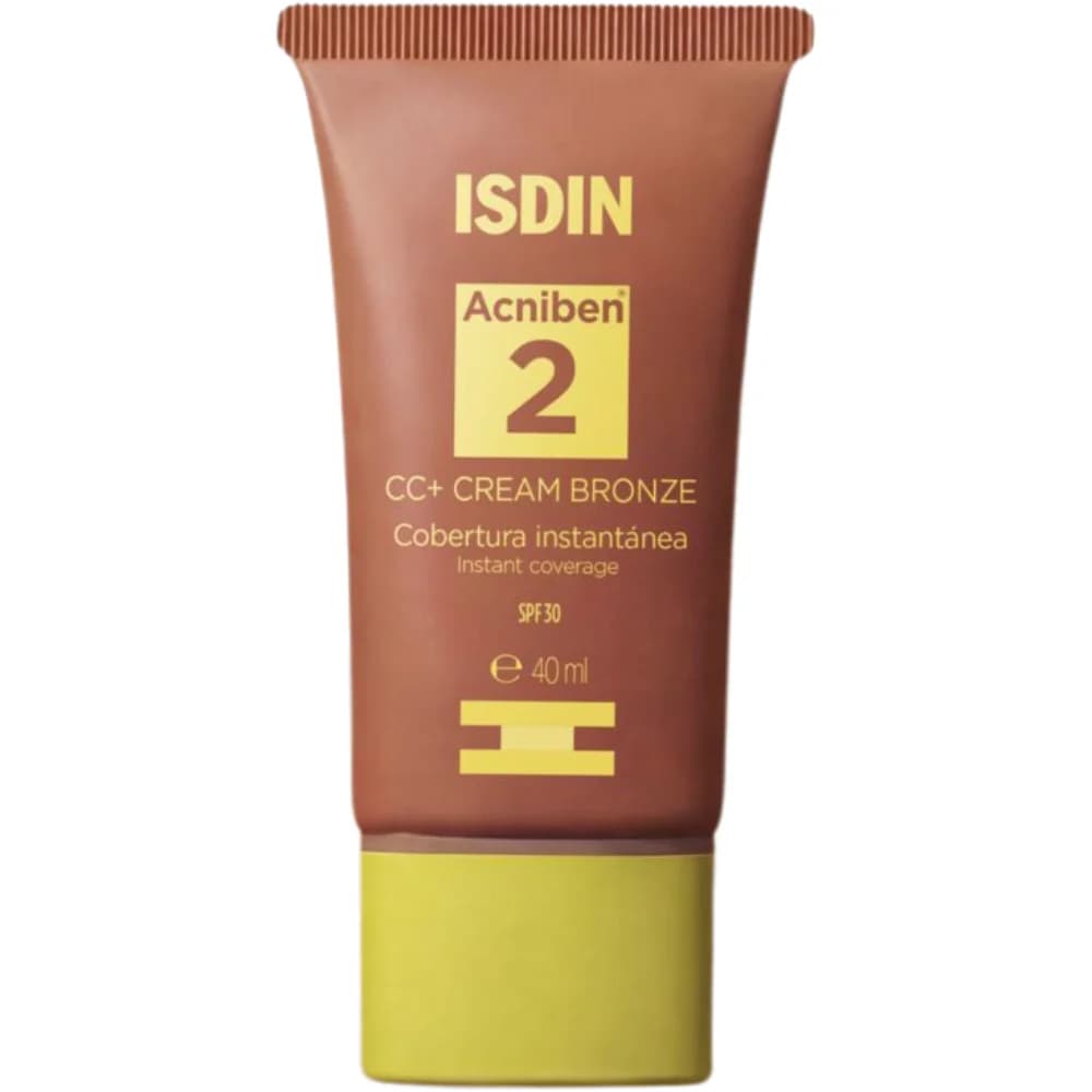ISDIN Acniben CC+ Cream Bronze - Cobre Imperfeições e Matifica