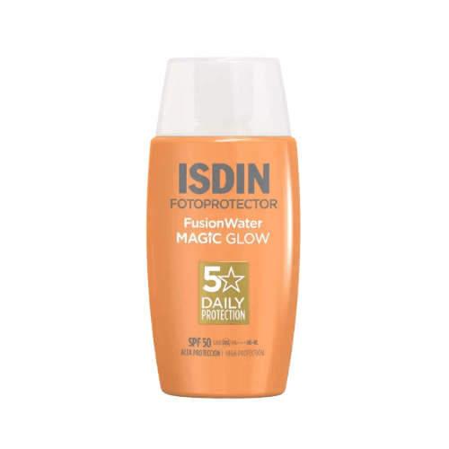 Protetor Solar Isdin Fotoprotector FusionWater Magic Glow SPF50 50ml