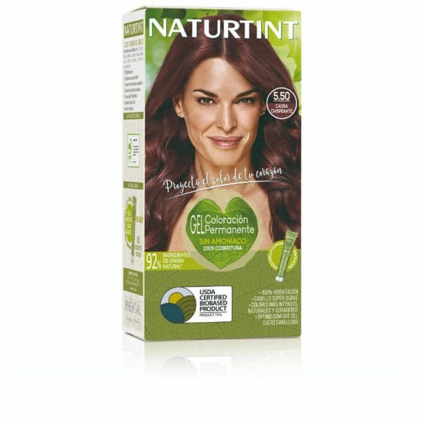 NATURTINT Coloração Permanente Tom 5.50 Mogno Brilhante 170ml