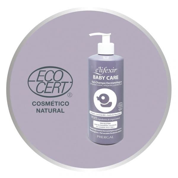 E'lifexir Baby Care Gel-Shampoo Dermatológico 500ml