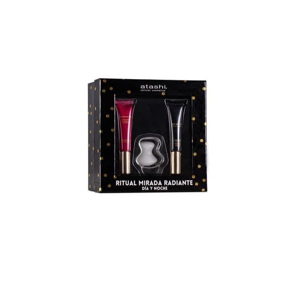 Atashi Contorno de Olhos Antioxidante 15ml + Contorno de Olhos Antirrugas 15ml Coffret