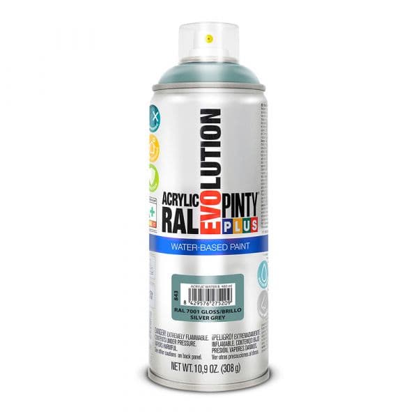 EDM Spray Pintyplus Evolution Water-based 520cc Ral 70 - EDM95888