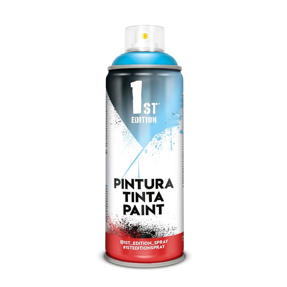 TINTA EM SPRAY 1ST EDITION 520CC / 300ML MATE AZUL PISCINA REF.65