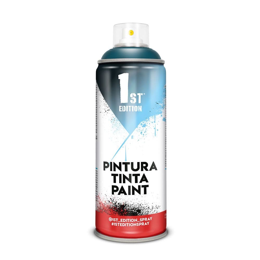 TINTA EM SPRAY 1ST EDITION 520CC / 300ML MATE AZUL TURQUESA REF.6
