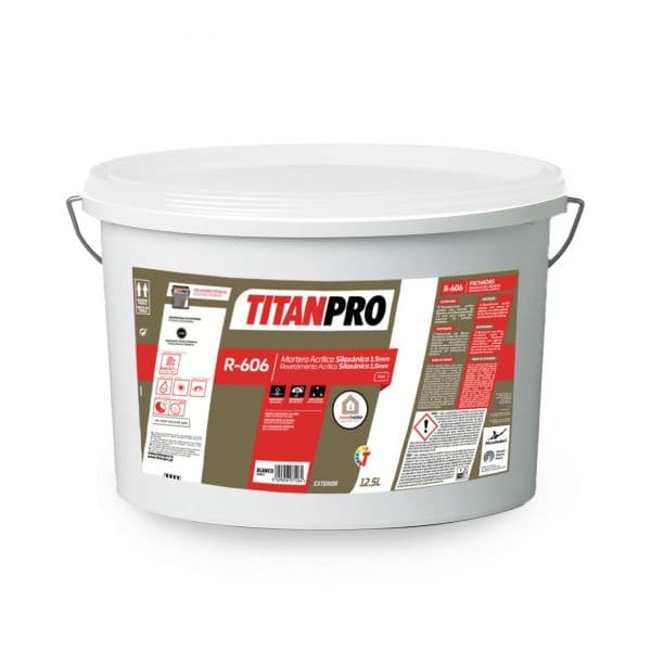 Titanpro R606 1.5 Wb Revestimento Acrílico Siloxânico 12.5L