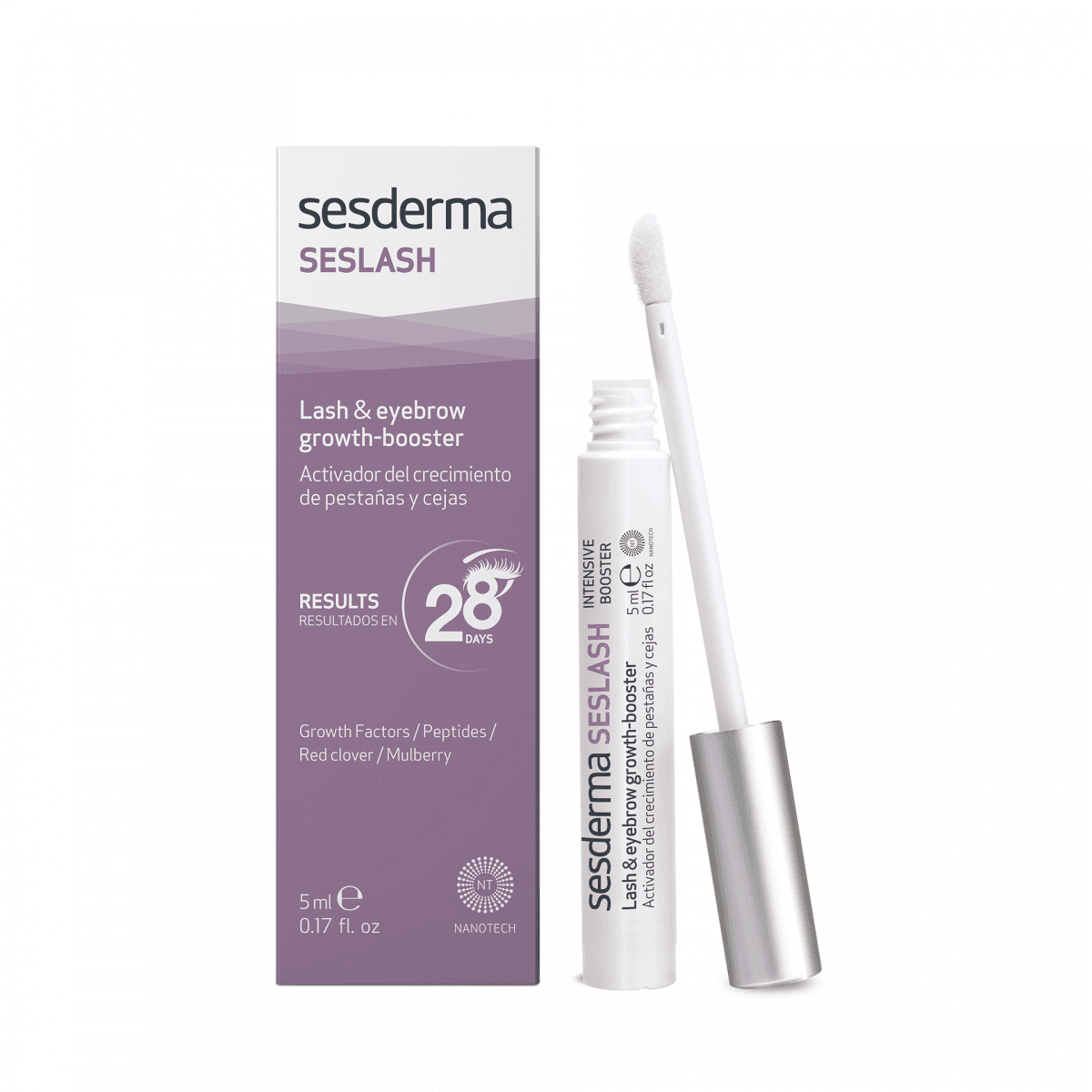 Sesderma Seslash Sérum Ativador de Crescimento de Pestanas e Sobrancelhas 5ml
