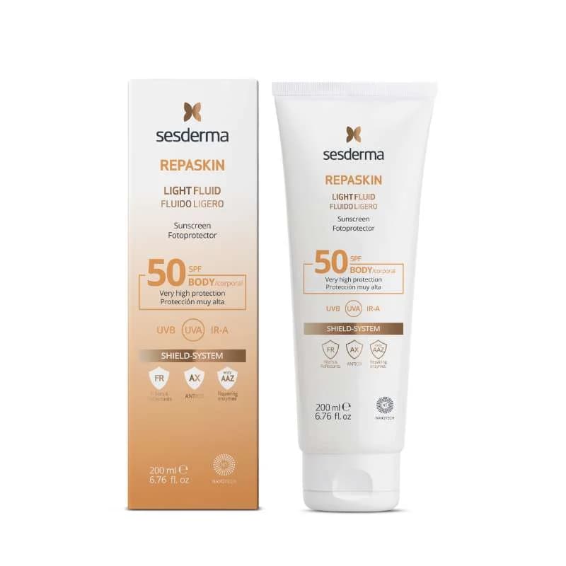 Sesderma Repaskin Corporal SPF50 Fluído Ligeiro 200ml