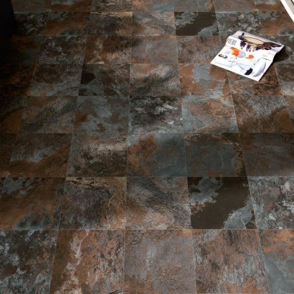 ECOCERAMIC Pavimento Cerâmico 33,3x33,3cm Vulcano Magma