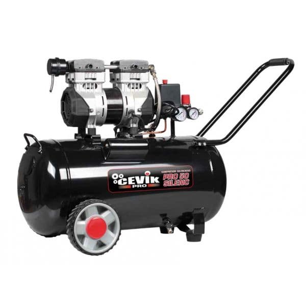 Cevik Compressor Vertical Silencioso CA-PRO50SILENC - 50L 1.5hp