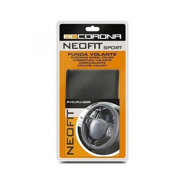 Bc Corona Cobertura de Volante Preto Sport Neofit Preto - 04.FVO10160