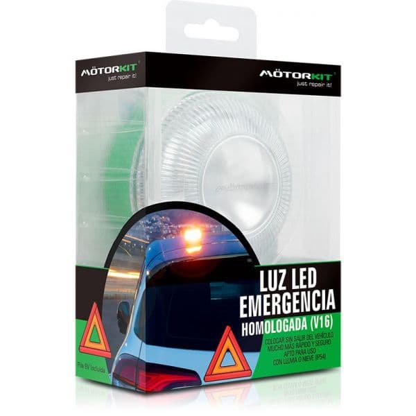 Motorkit LED Emergência Homologada V16 - MOTOR16509