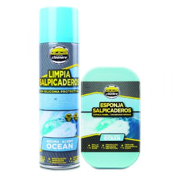 Bc Corona Kit Spray e Esponja P/plásticos Interior - Oceano - ZABC12201