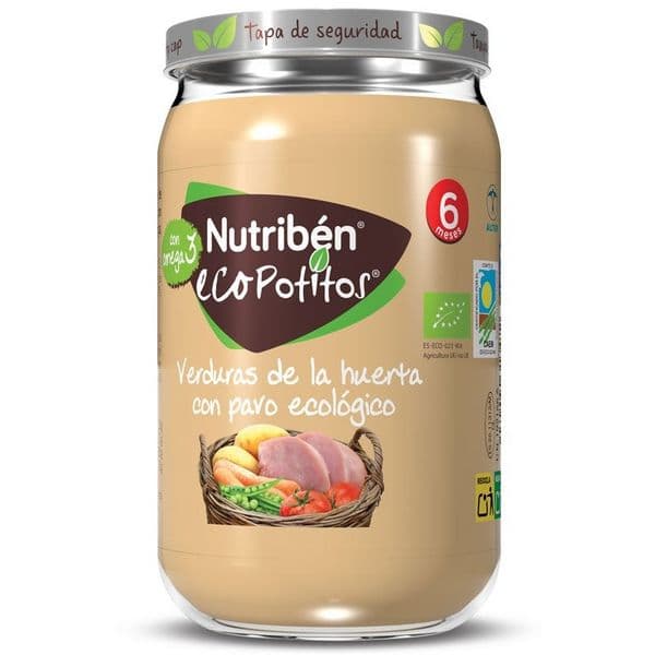 Nutribén Eco Verduras com Perú +6M 235g
