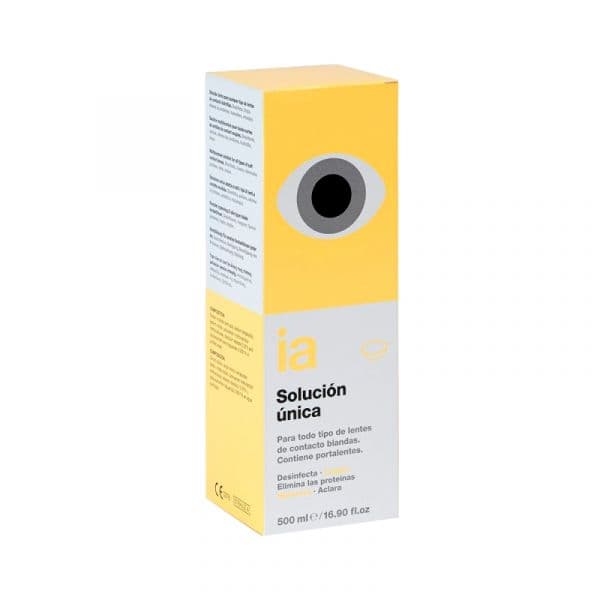 Interapothek Solução Única Lentes de Contato 500ml