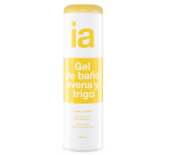 Interapothek gel banho aveia trigo 750ml