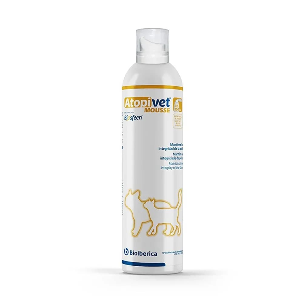 Bioiberica Atopivet Mousse Para Manter A Integridade Da Pele / Limpador 250ml