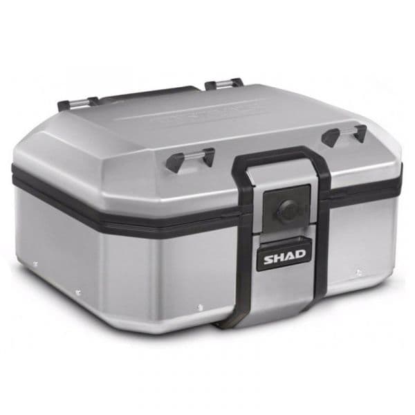 Shad Mala Lateral Top Case Tr37 Terra Aluminium / Black Tamanho Único