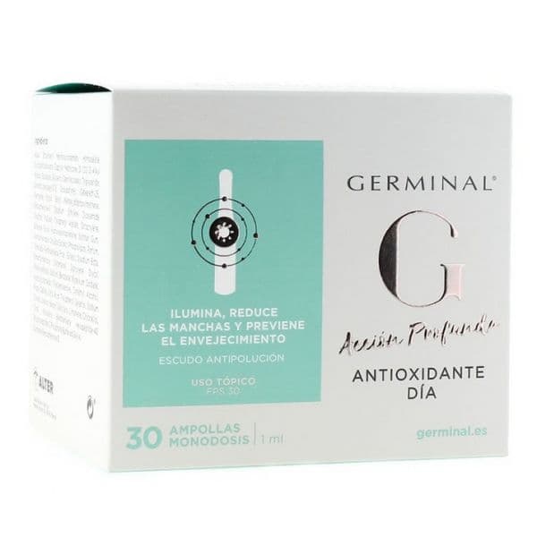 Germinal Ampolas Ação Profunda Antioxidante Dia 30 Unidades