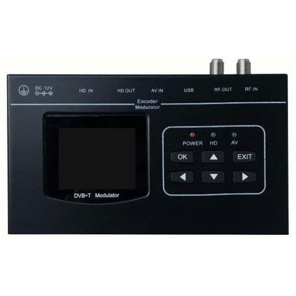Tecatel Modulador FHD COFDM HDMI USB A/V em RCA - DIMHD8