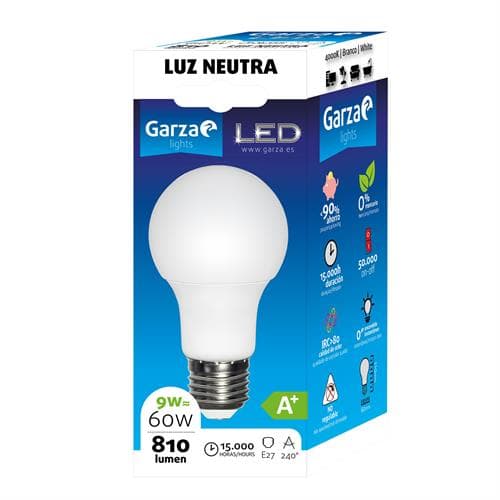 Garza Lampada led STD-9W-E27 -461459
