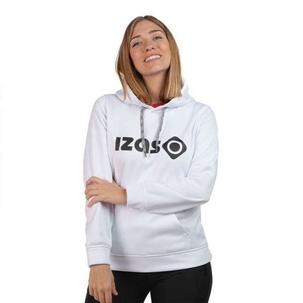 Izas Lynx W Hoodie Branco 3XL Mulher