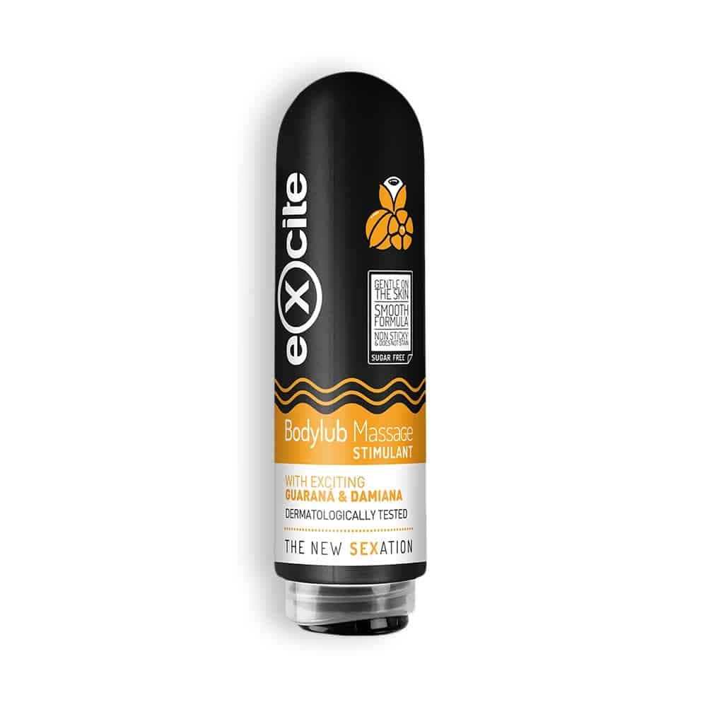 Excite Gel de Massagem Bodylube de Guaraná e Damiana 200ML
