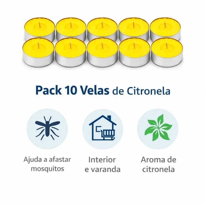 Velas de Citronela para Interior Ecoced