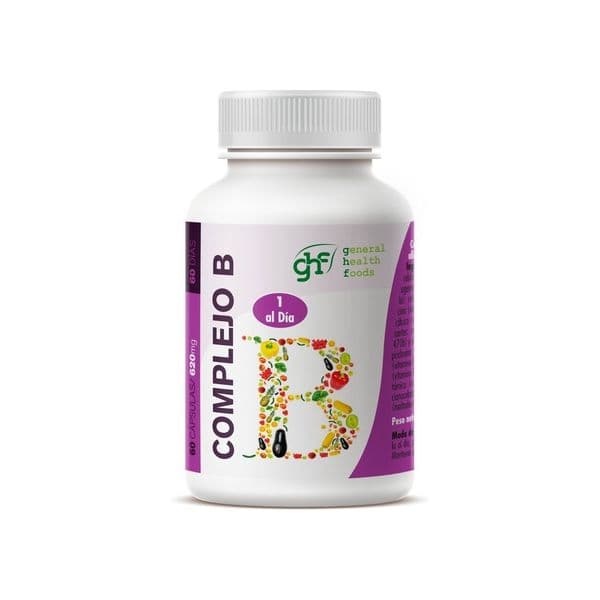 Ghf Complexo B 60 Cápsulas de 620mg