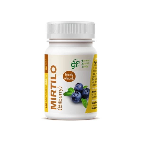 Ghf Mirtilo (mirtilo) 500mg 100 Comprimidos de 500mg