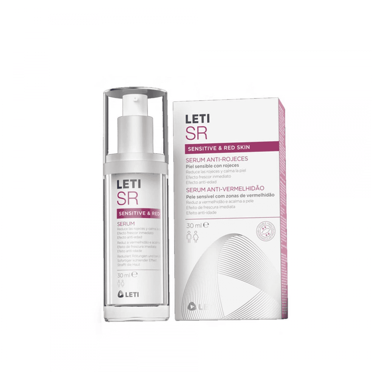 Leti SR Sérum de Rosto Anti-Vermelhidões 30ml