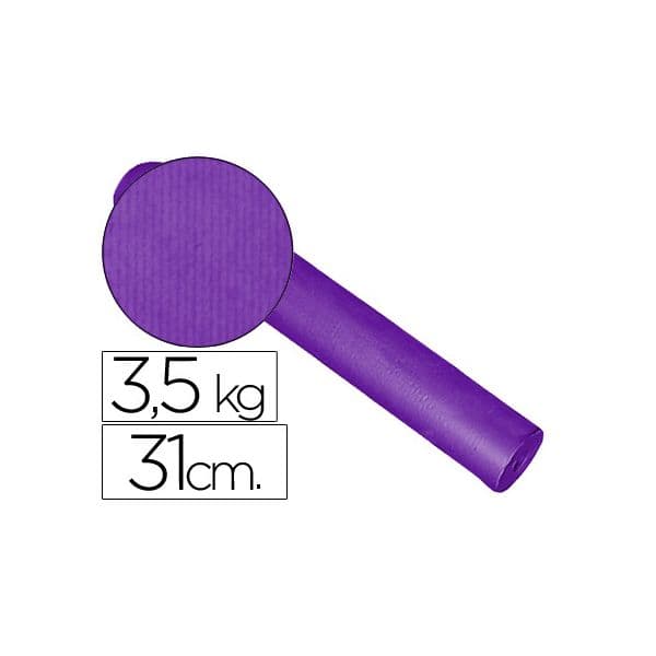 Impresma Papel Fantasia Kraft Liso Lilás 31cm 3.5Kg
