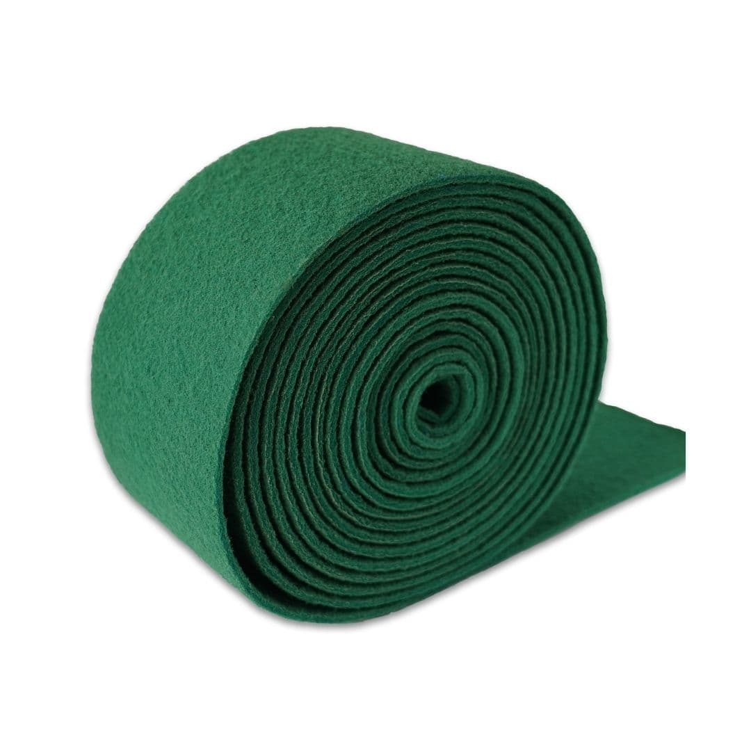 Rolo de Fibra Abrasiva Verde 15 cm x 6 m para Limpeza Profissional