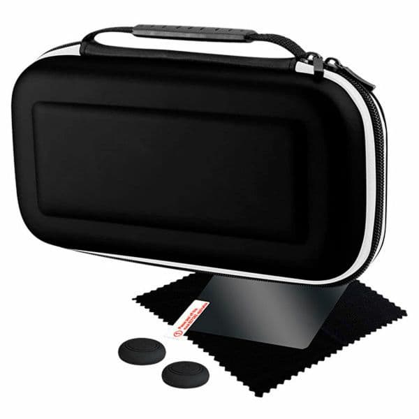 BlackFire Fresh Pack Bolsa + Vidro Temperado + 2 Thumbs Oled Nintendo Switch