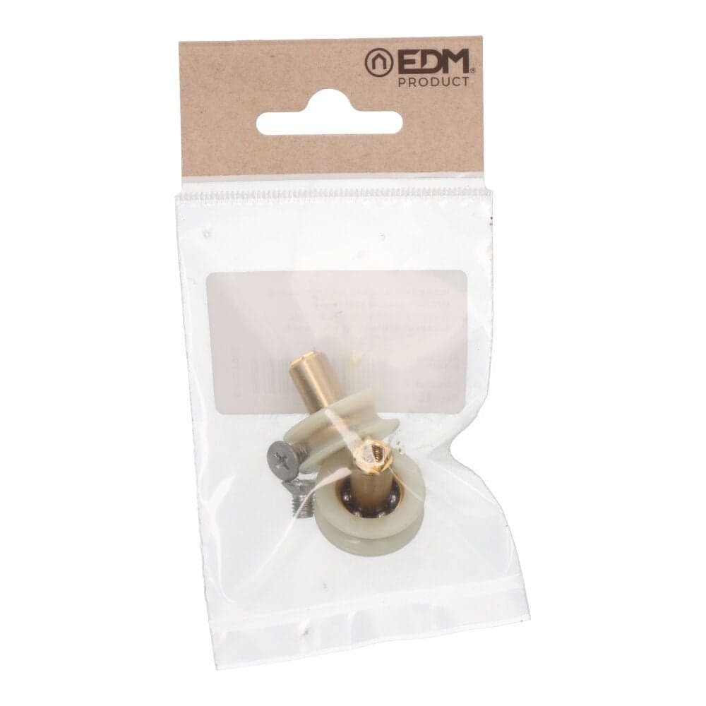 BLÍSTER COM 2 RODAS DE PORTAS DE DUCHE TUBO RD2 Ø24X9MM BLISTER 9
