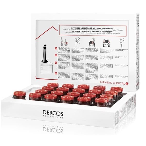 Vichy Dercos Aminexil Clinical 5 Antiqueda Woman 21 Ampolas