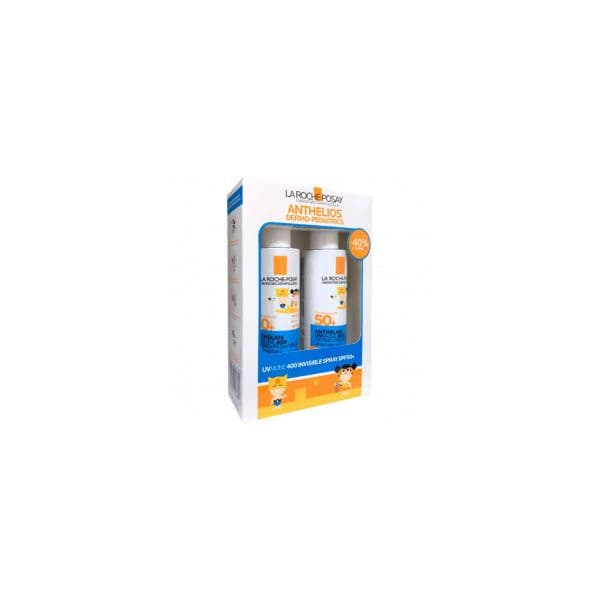 Protetor Solar La Roche Posay Anthelios Dermo-Pediatrico Spray Invisível SPF50+ 2x200ml