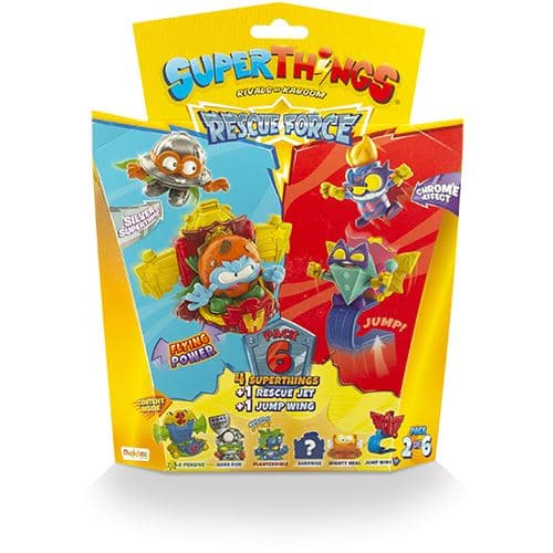 Figura Superthings Rescue Force - Pack de 6 - Magic Box