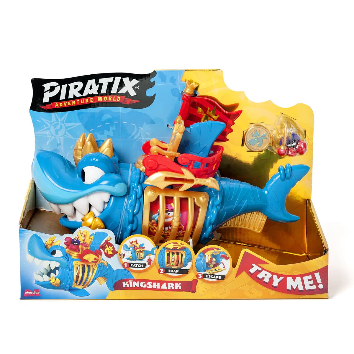 MagicBox Piratix - Rei Tubarão One Size PPXSP112IN10