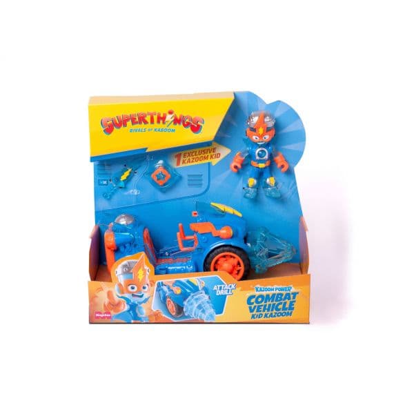 SuperThings Kazoom Power Carro de Combate Kid Kazoom