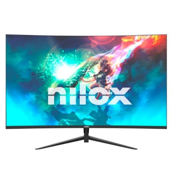 Monitor Colunas curvadas HDMI DisplayPort Nilox NXM27FHD18001 de 27" 1080p 180Hz VA