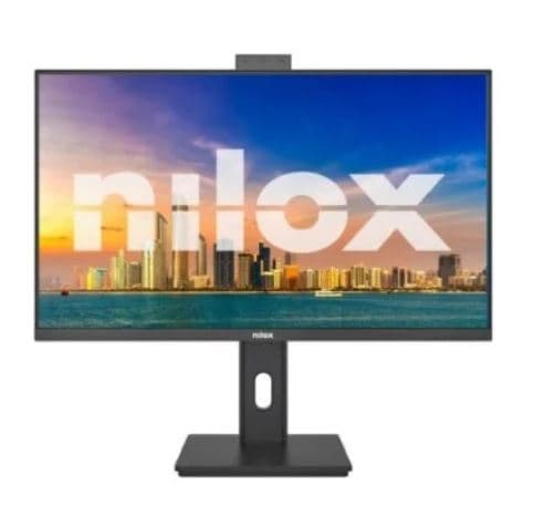 Monitor Nilox NXM27RWEB02B 27" Full HD 120Hz IPS LED VESA HDMI com Altifalantes, e Ajuste de Altura