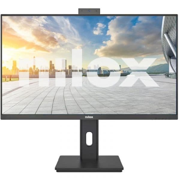 Monitor Nilox NXM27RWEB0265 27" Full HD 120Hz IPS USB-C com FHD, Altifalantes e Microfone