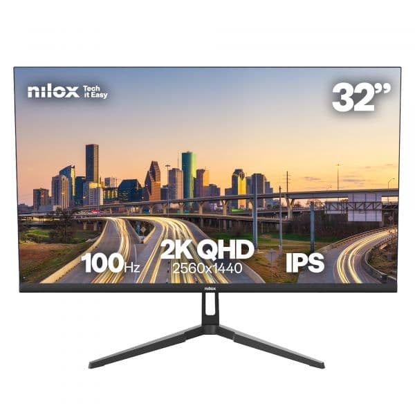 Monitor Nilox 32" NXM322K1001 Quad HD 100Hz HDMI DP