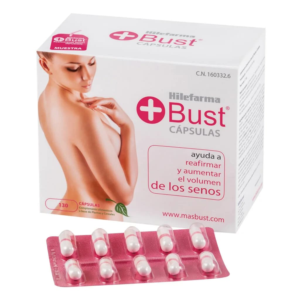 Hilefarma + Bust 130 Cápsulas