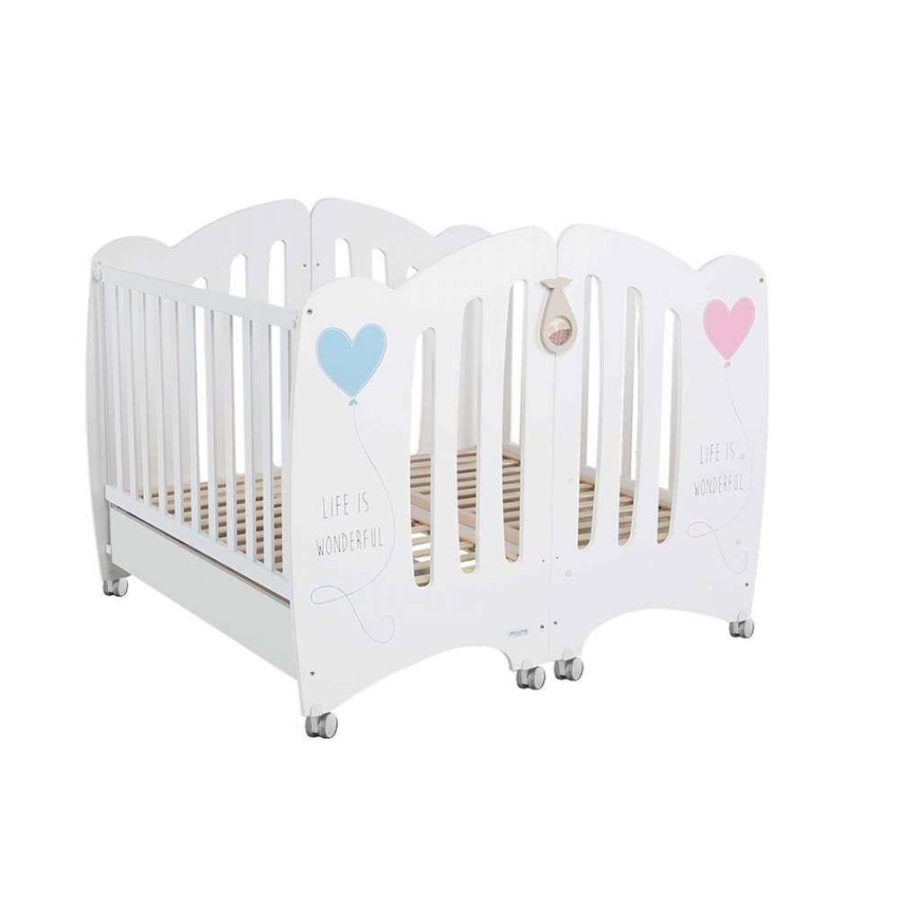 Micuna Kit Twin Berço 60 Branco - Cp-1774