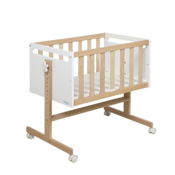 Berço Micuna You & Me crib Branco-Madeira -3136746-3654324